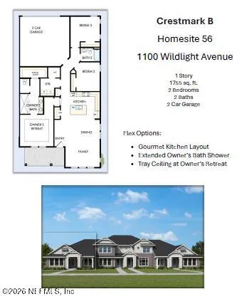 $395,970 | 1100 Wildlight Avenue, Yulee, FL 32097