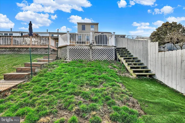 a view of a balcony with city view