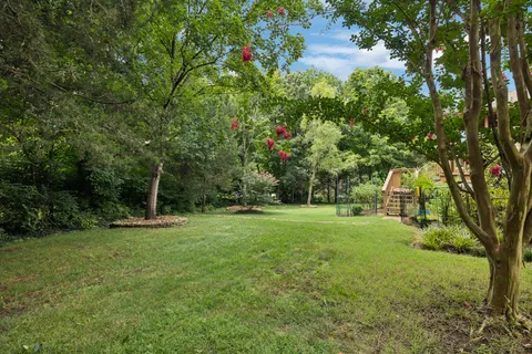 a view of an outdoor space and a yard