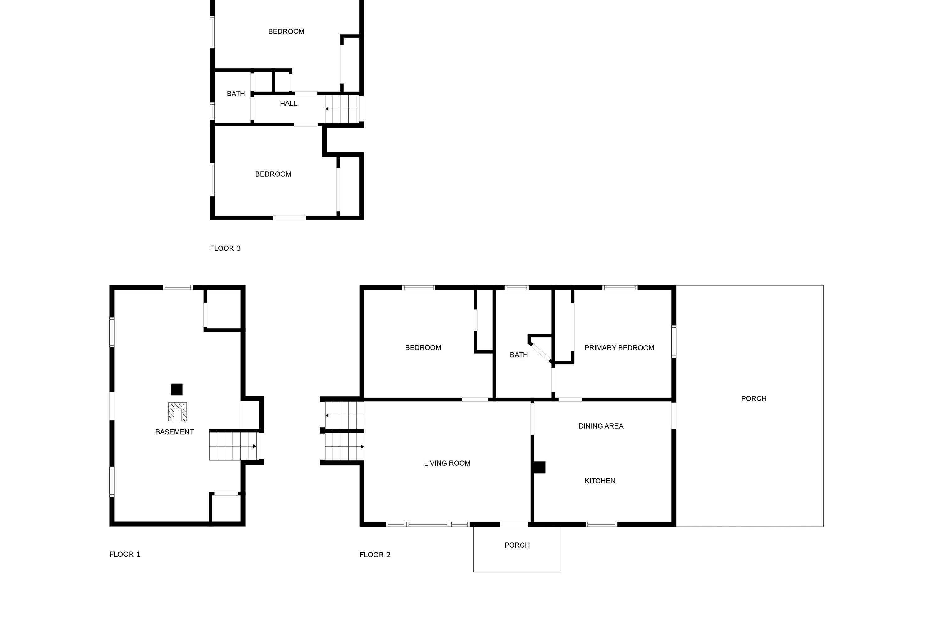 204 Farm View Road Glade Hill, VA 24092 - Photo 32 of 32 31-Floor Plan