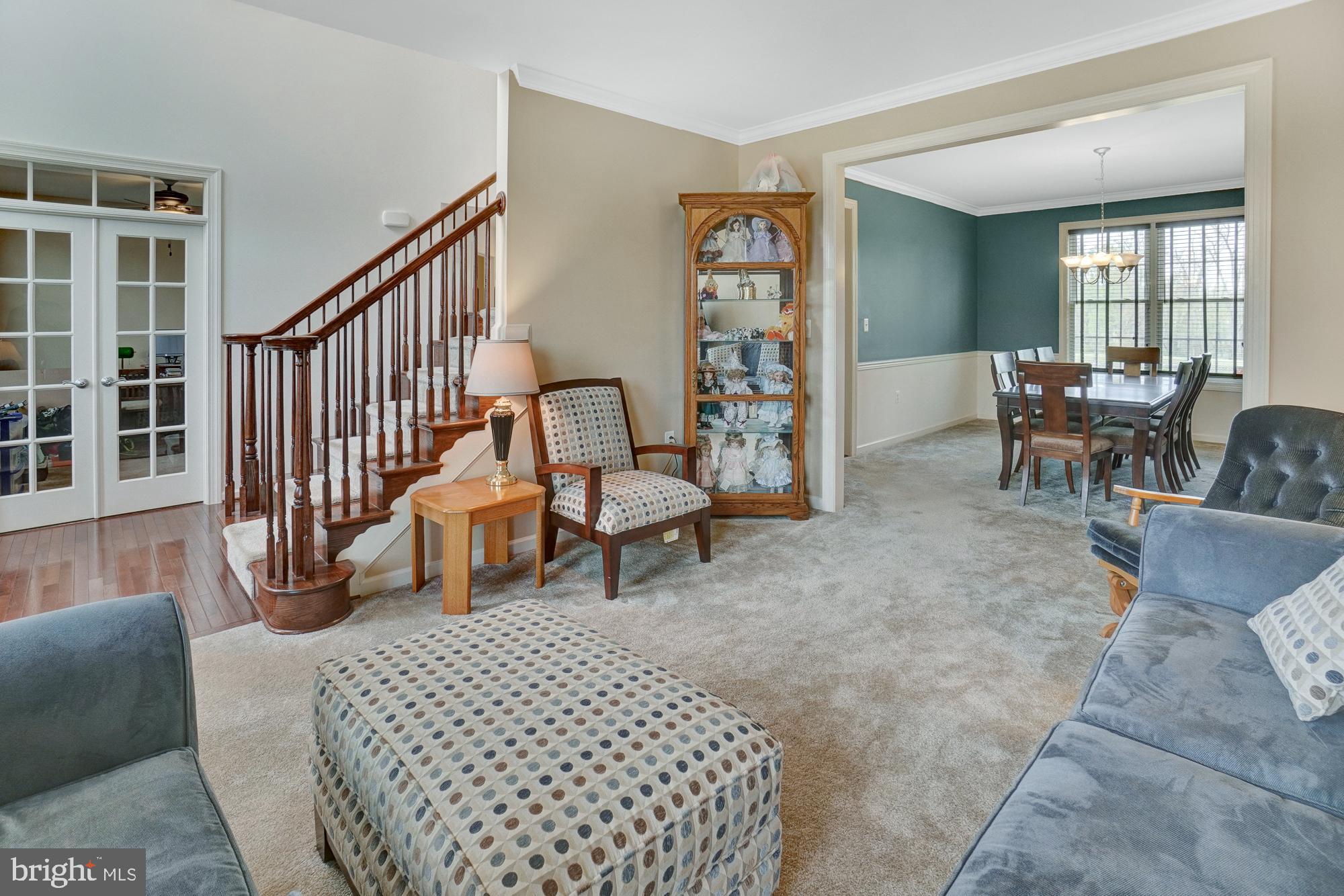 20220 McNamara Road Poolesville, MD 20837 - Photo 28 of 61 Double door office and large living room