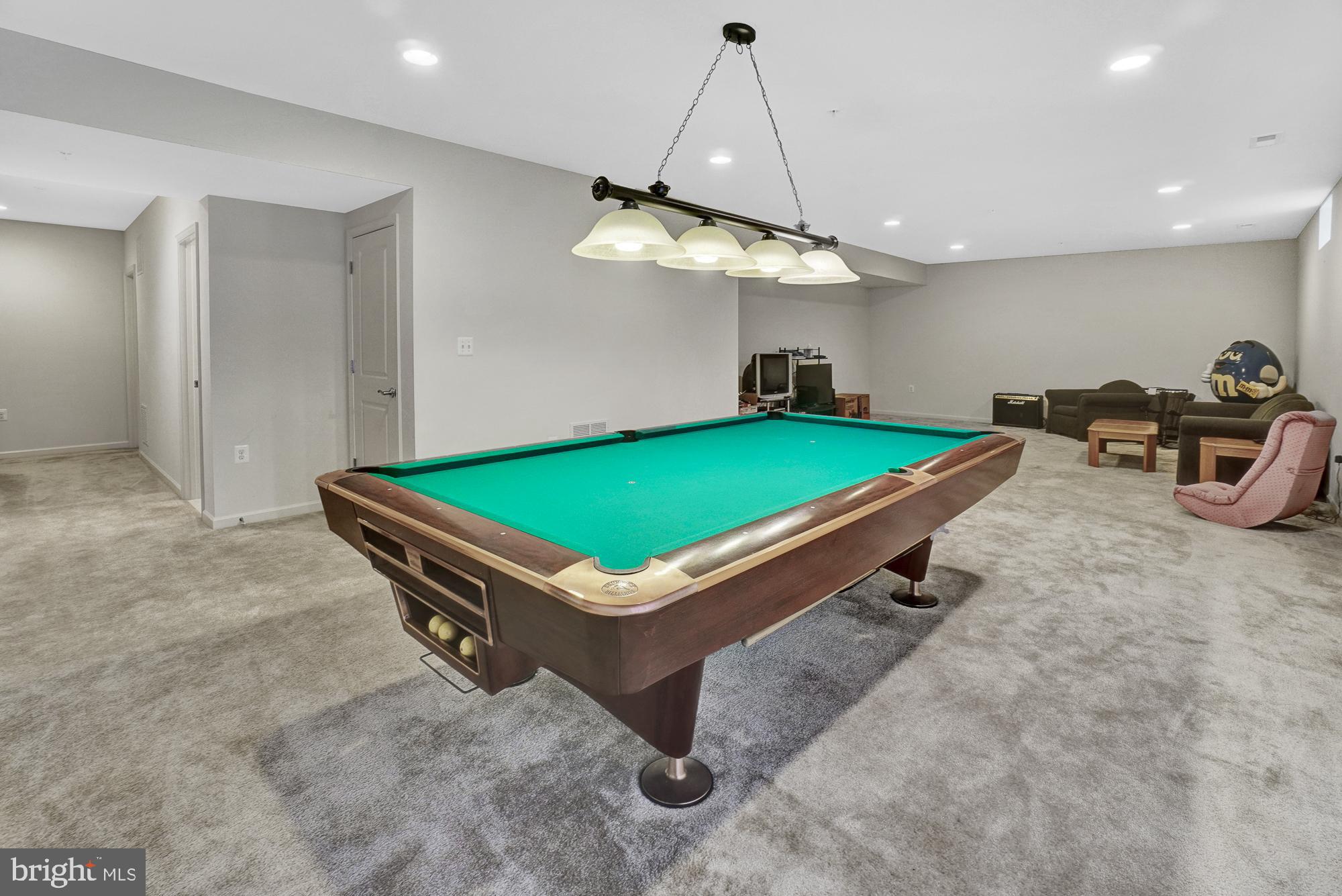 20220 McNamara Road Poolesville, MD 20837 - Photo 44 of 61 Game room and rec room space
