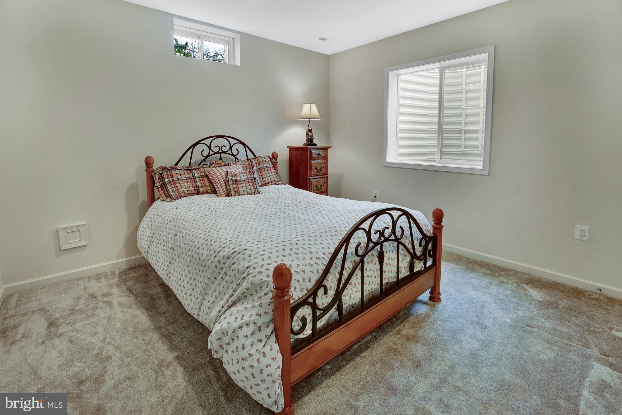 20220 McNamara Road Poolesville, MD 20837 - Photo 47 of 61 Bedroom #5 in basement with egress window!