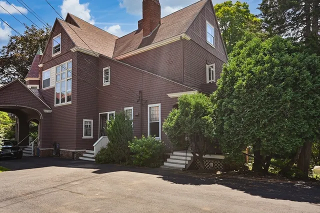 front view of house with a street
