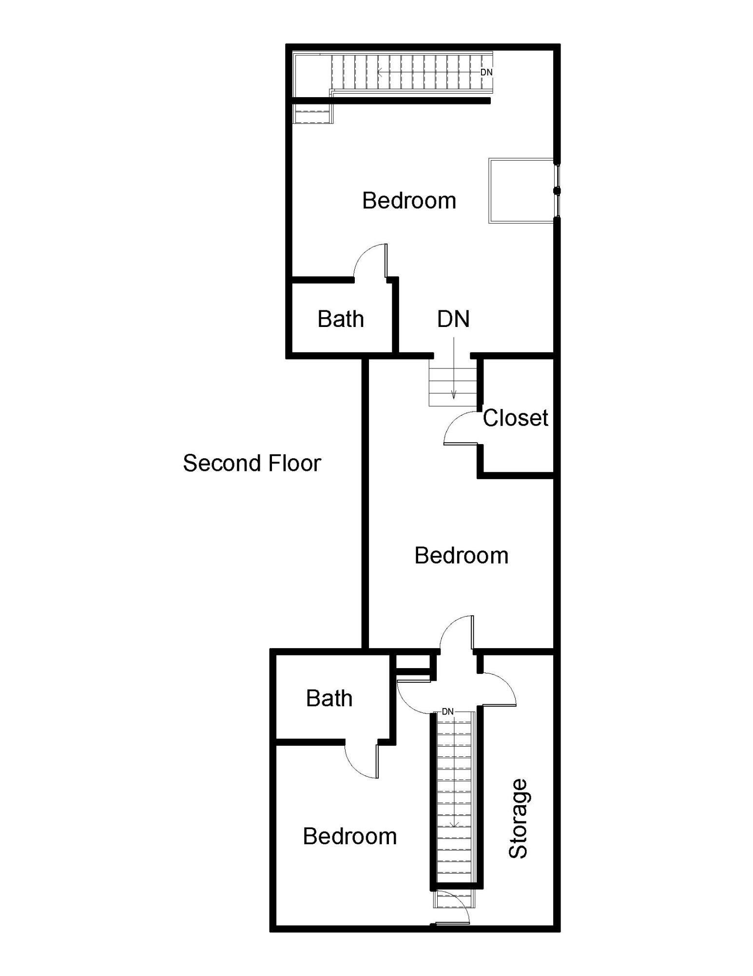 4 Kaler Road Belfast, ME 04915 - Photo 79 of 79 Second Floor Plan