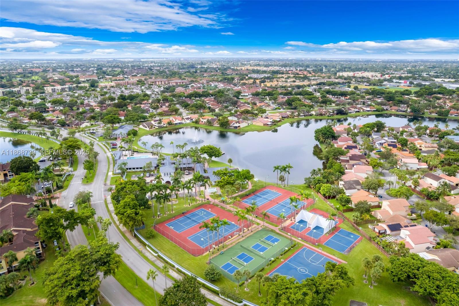 6646 Northwest 175th Terrace Hialeah, FL 33015 - Photo 31 of 33 an aerial view of a city