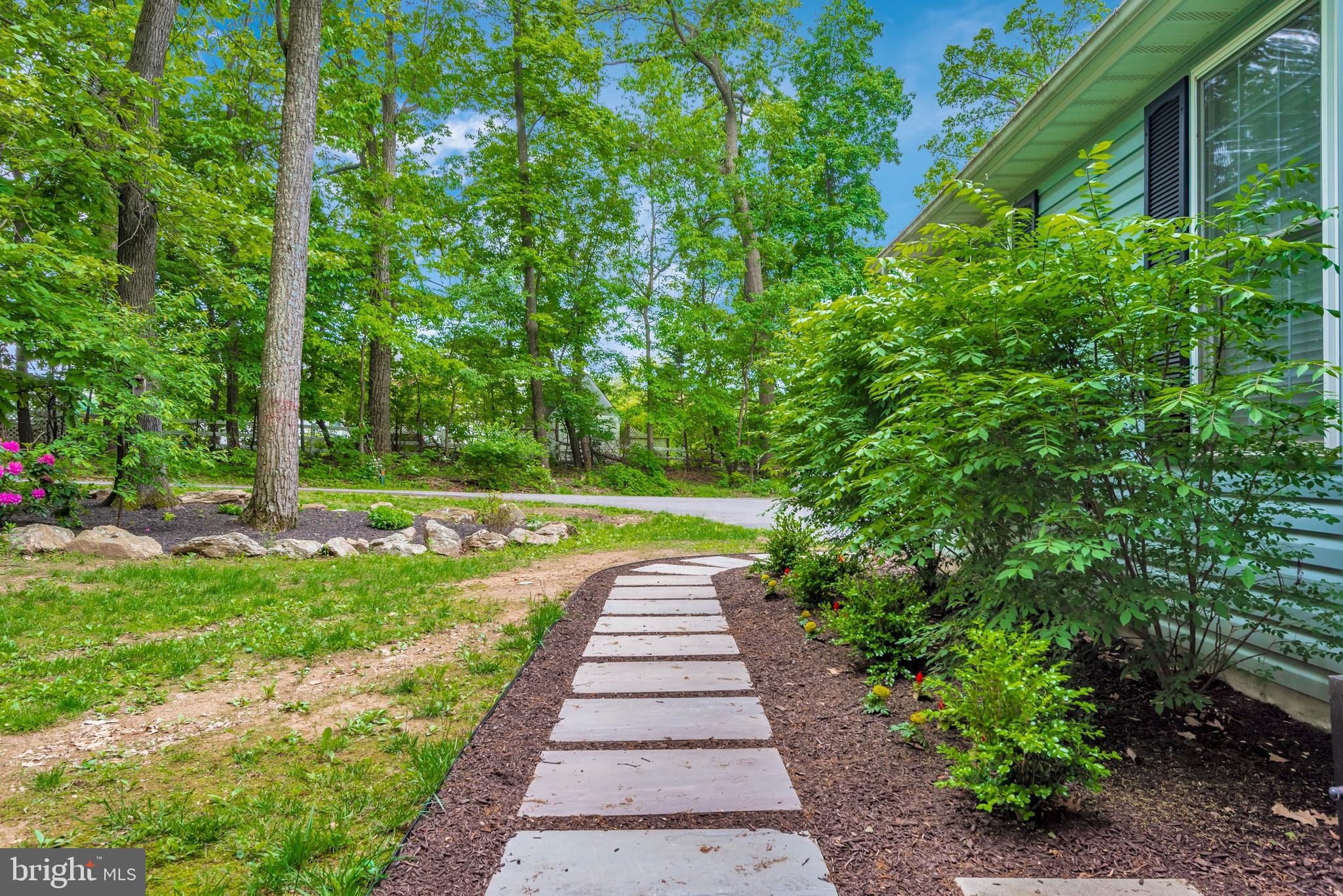 3522 Hooper Road New Windsor, MD 21776 - Photo 41 of 43 a view of backyard with swimming pool