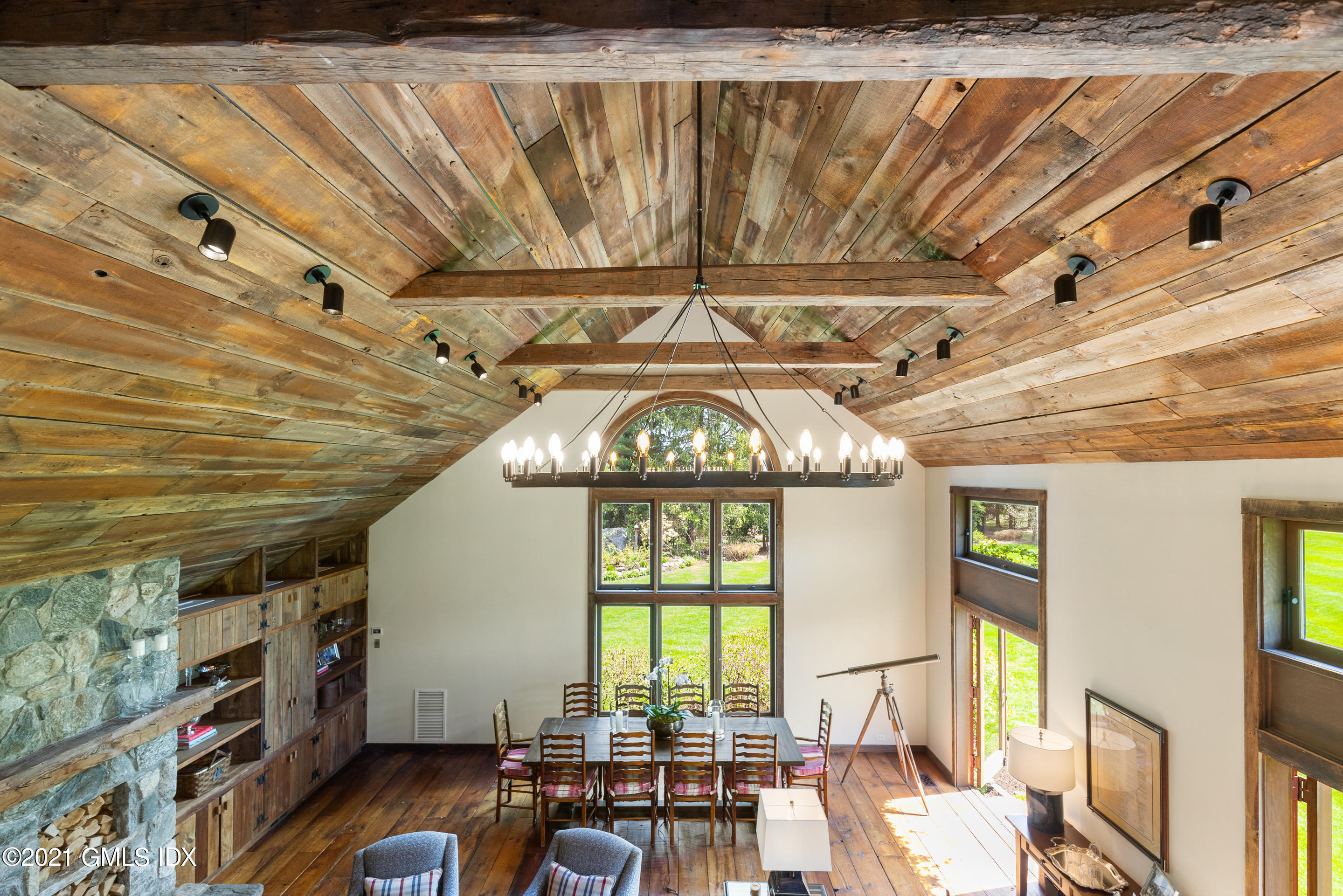 46 Dewart Road Greenwich, CT 06830 - Photo 10 of 39 a view of a room with window and chandelier