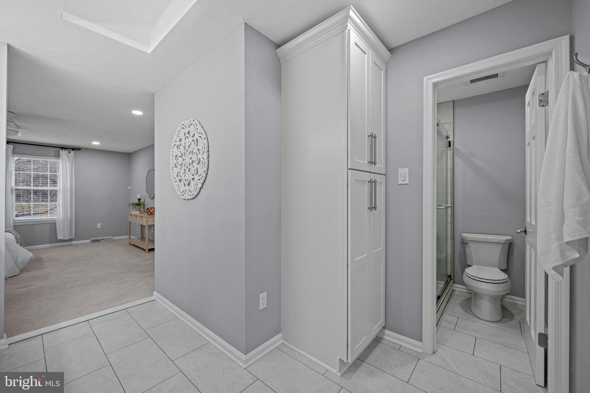 3211 Hayloft Court Woodbine, MD 21797 - Photo 30 of 69 a view of a bathroom with a toilet and a shower