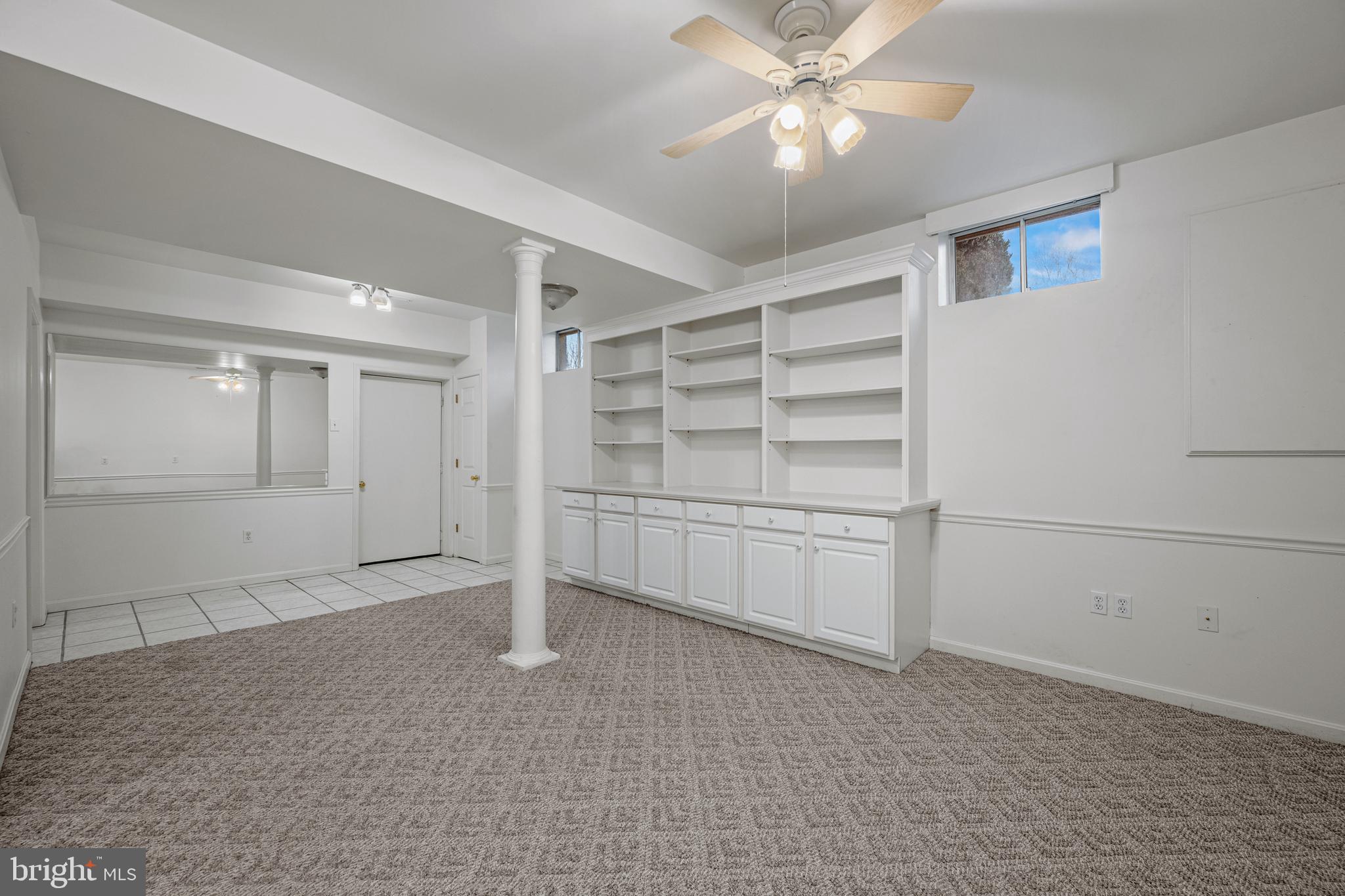 3211 Hayloft Court Woodbine, MD 21797 - Photo 34 of 69 a view of an empty room with a ceiling fan