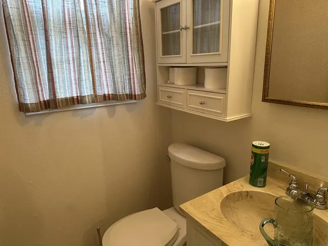 a view of empty room