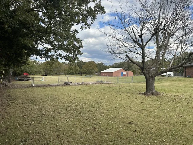 a view of yard with tree
