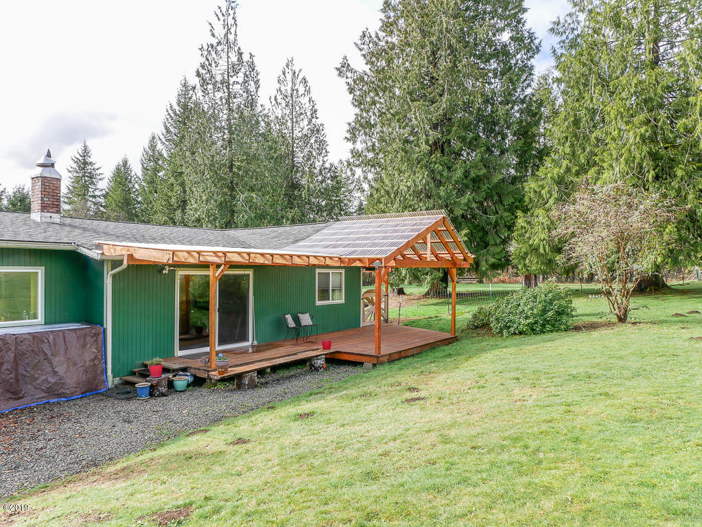 4109 Logsden Road Siletz, OR 97380 - Photo 27 of 40 Newly covered deck