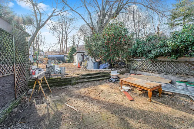 a view of a chairs and table in a room