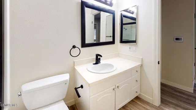 a backyard of a house