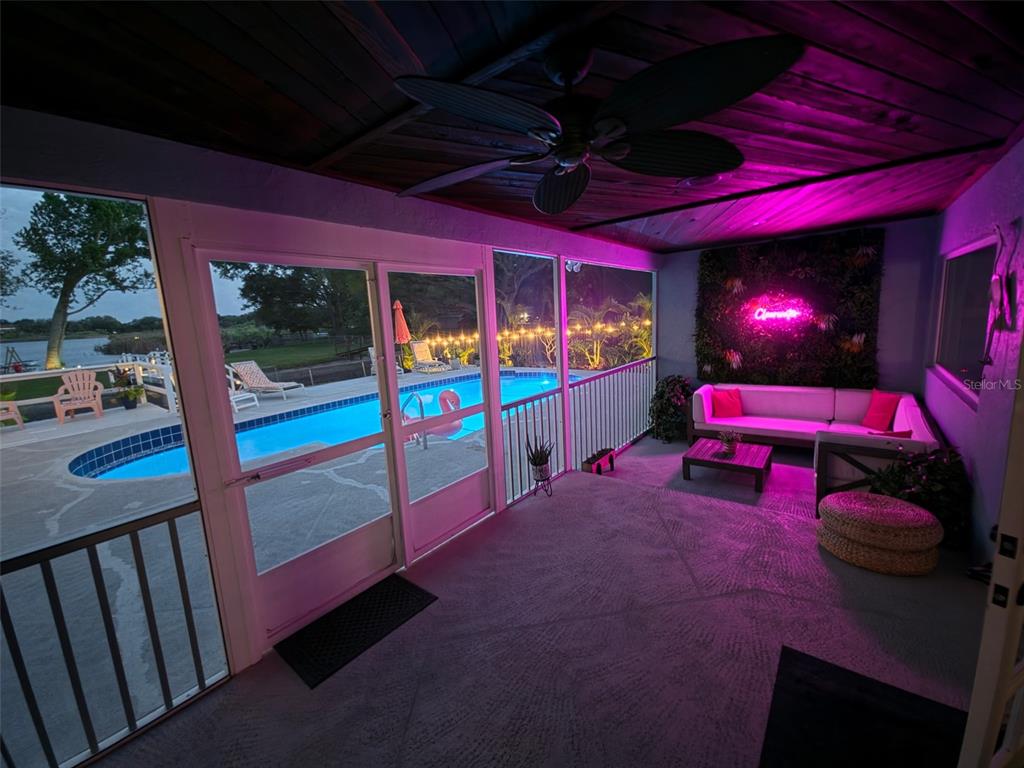 2153 Karan Way Clearwater, FL 33763 - Photo 53 of 65 a view of a porch with sitting area