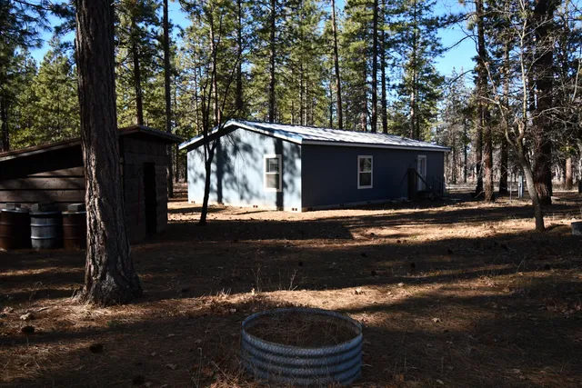 front view of a house with a street