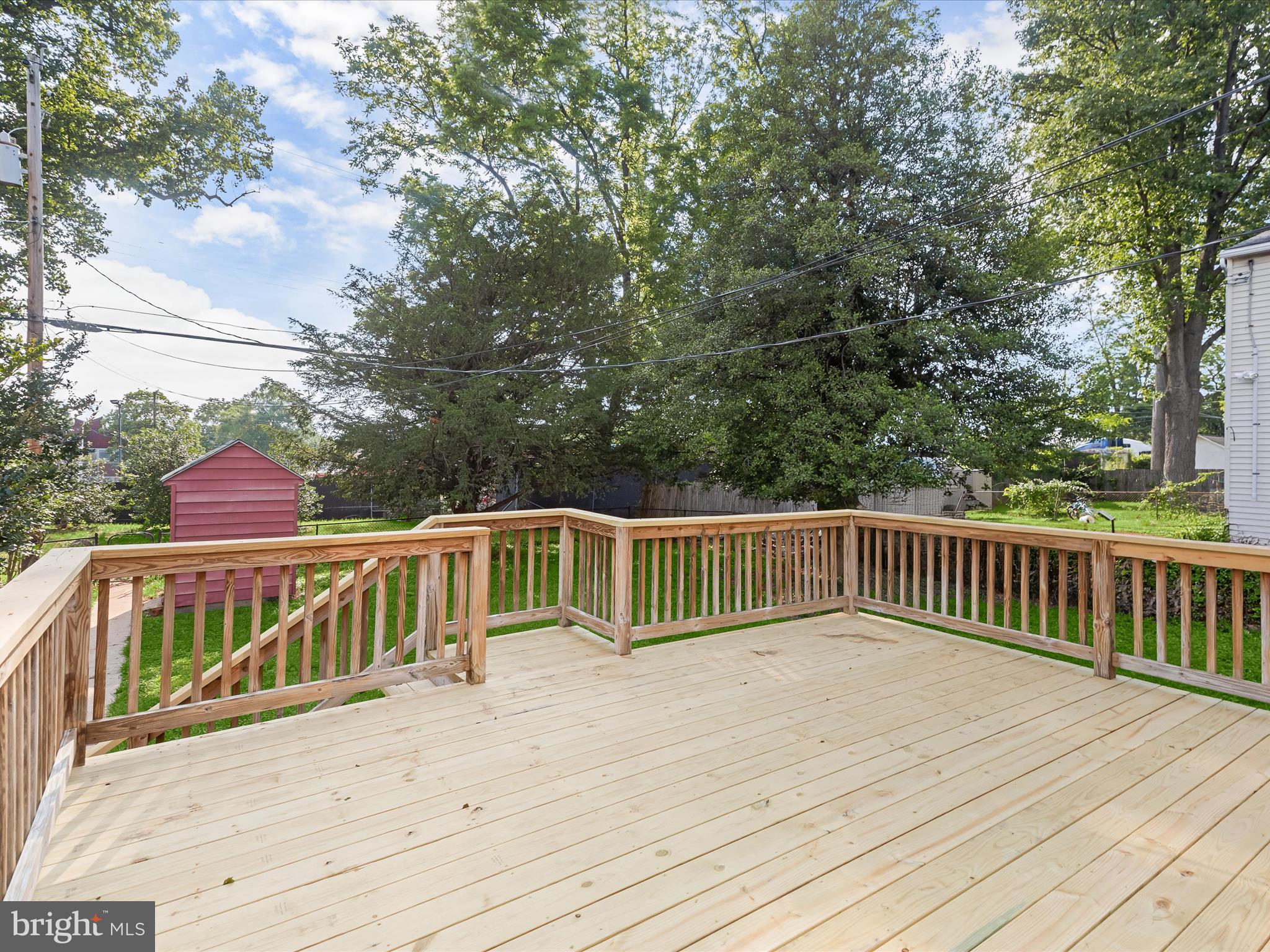 7012 Deerfield Road Pikesville, MD 21208 - Photo 12 of 43 Deck off Kitchen