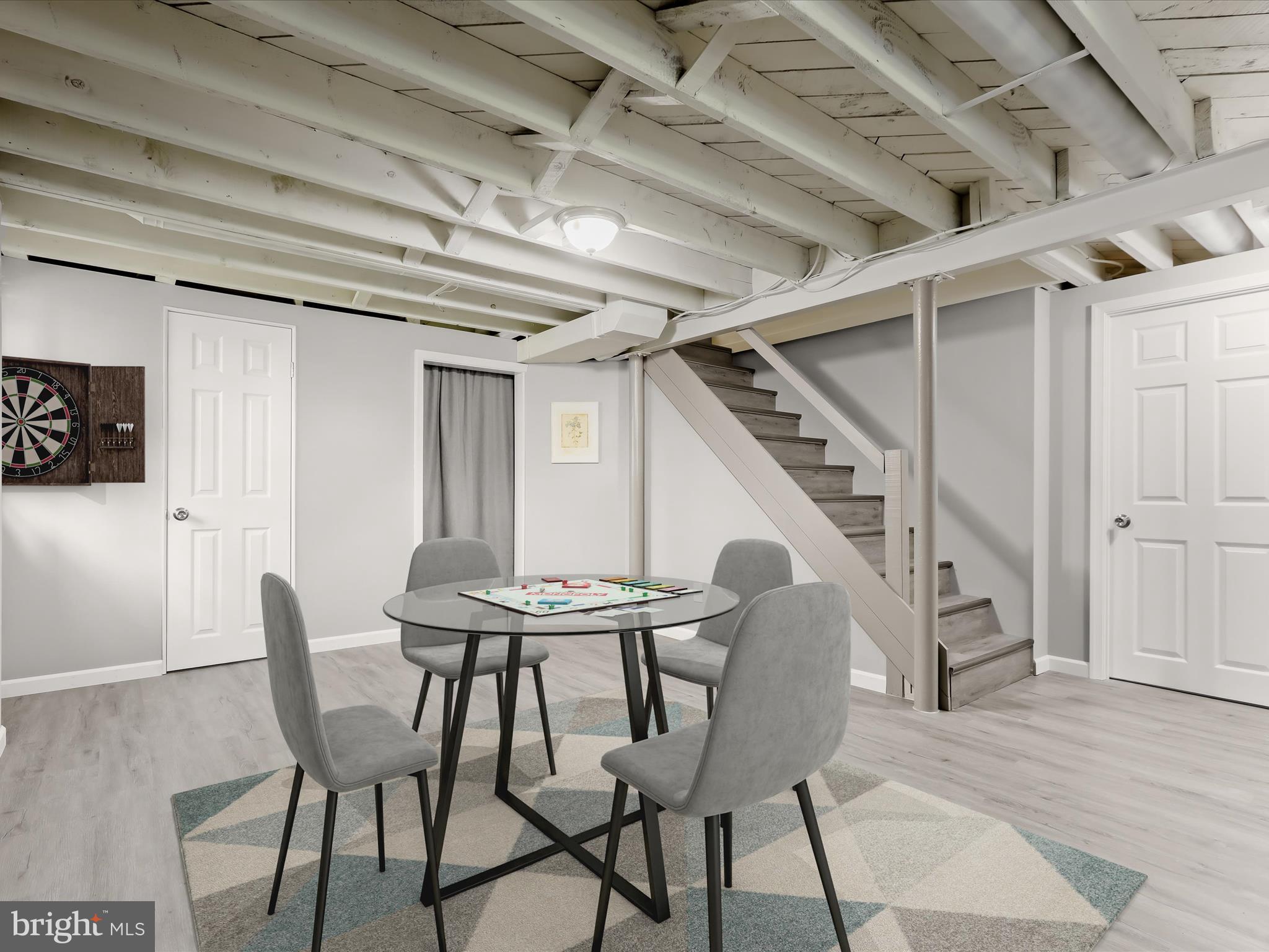 7012 Deerfield Road Pikesville, MD 21208 - Photo 25 of 43 Recreation Room-Virtually Staged