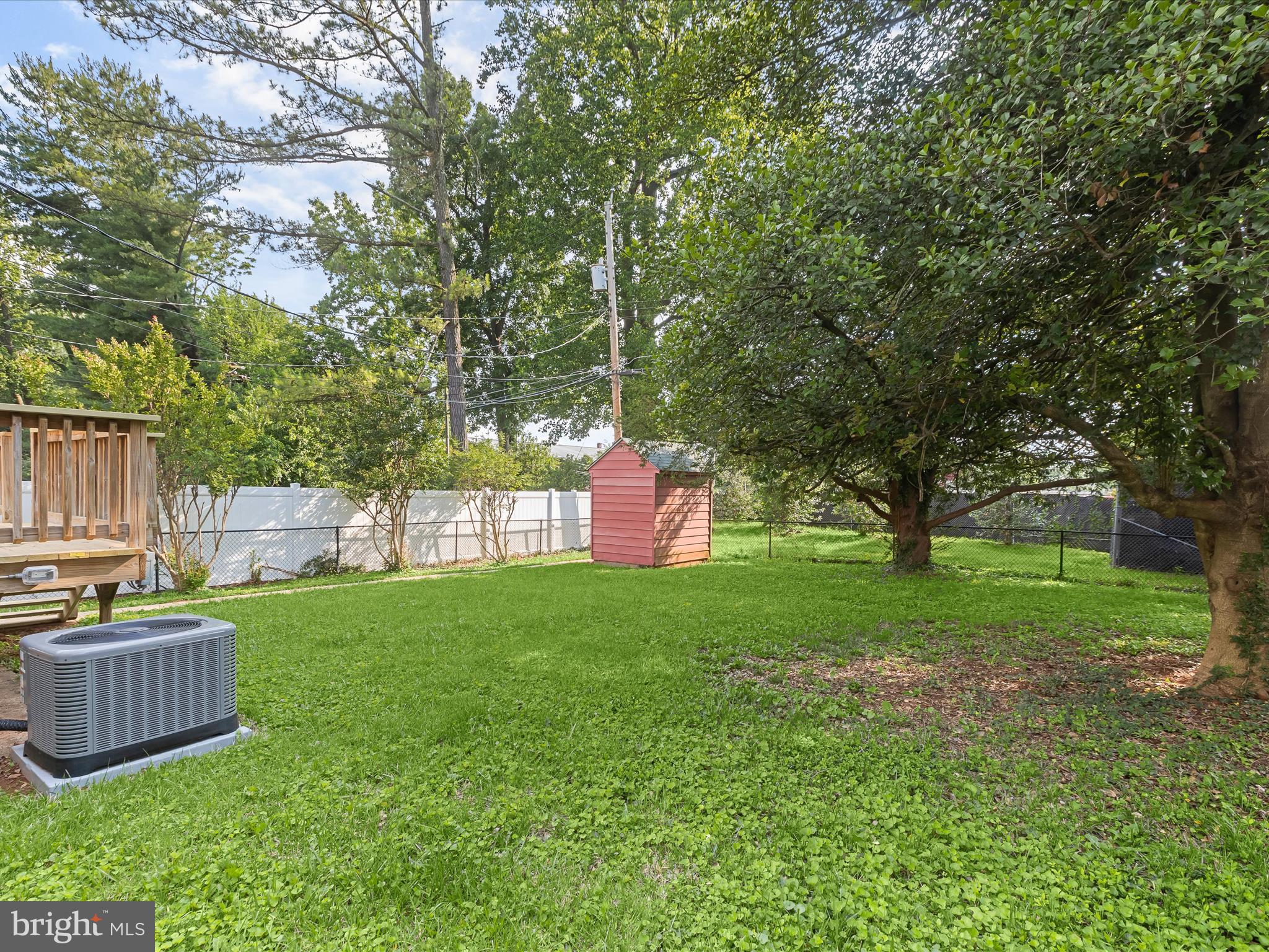 7012 Deerfield Road Pikesville, MD 21208 - Photo 35 of 43 Fenced Rear Lawn