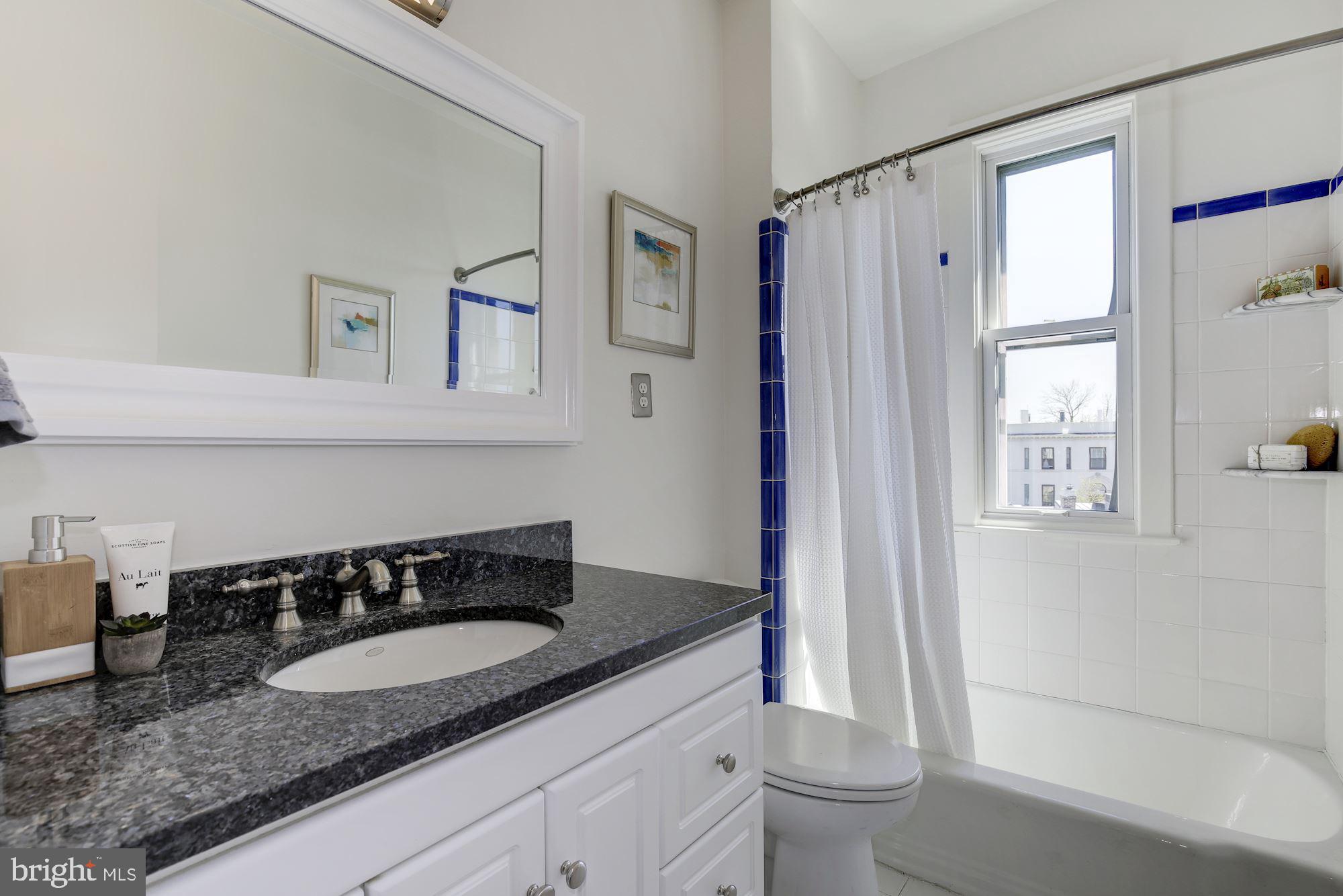 3016 R Street Northwest, Unit 3 Washington, DC 20007 - Photo 8 of 12 Full Bathroom w/tub shower