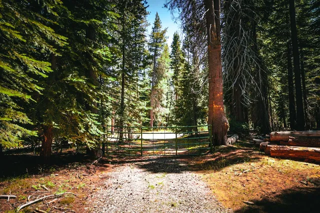 a backyard of a house