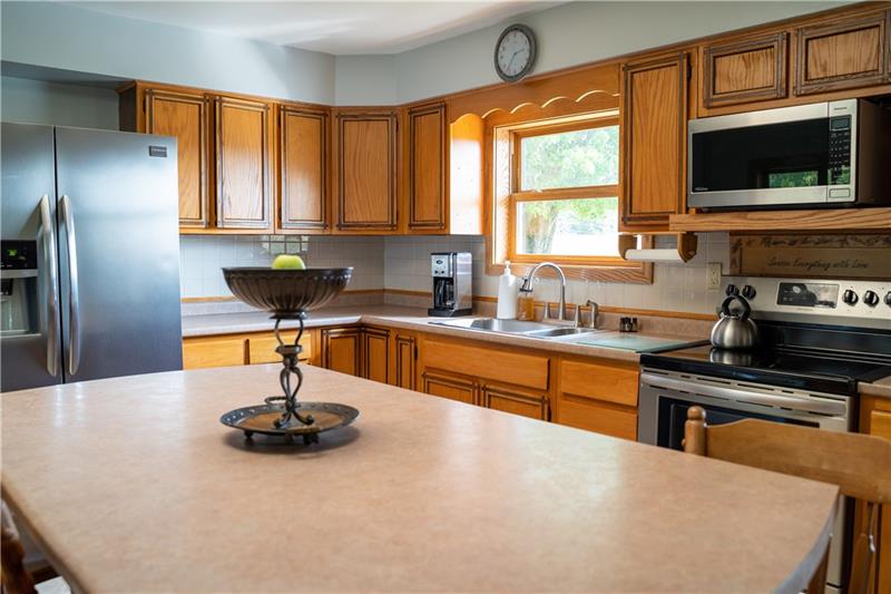 1276 Foster Road Volant, PA 16156 - Photo 10 of 24 Ample counter space for baking or meal prep.