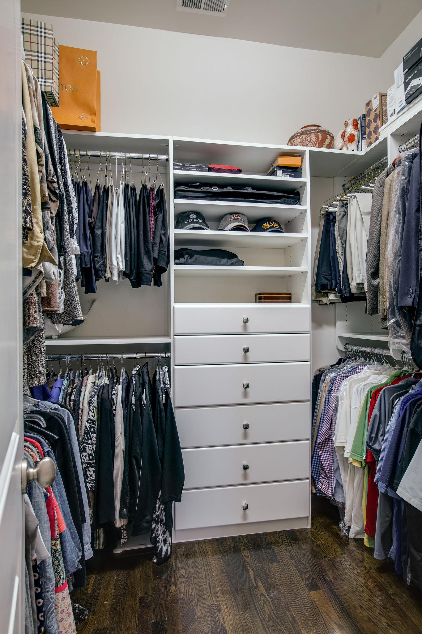 1367 Eliot Road Franklin, TN 37064 - Photo 21 of 30 a view of walk in closet with clothes and shoes