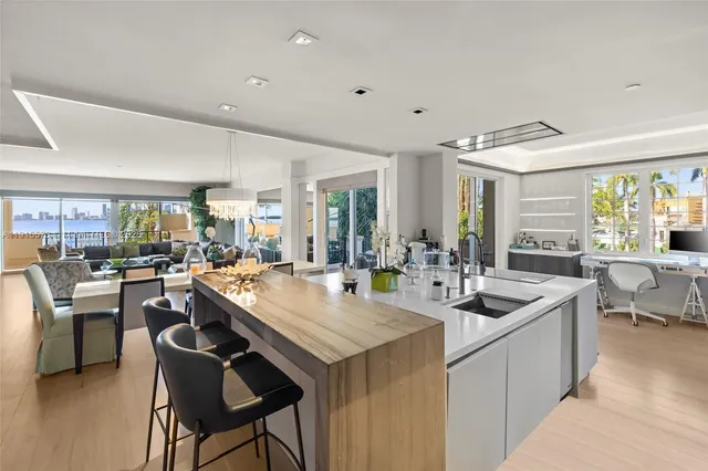 a view of a street view from a balcony