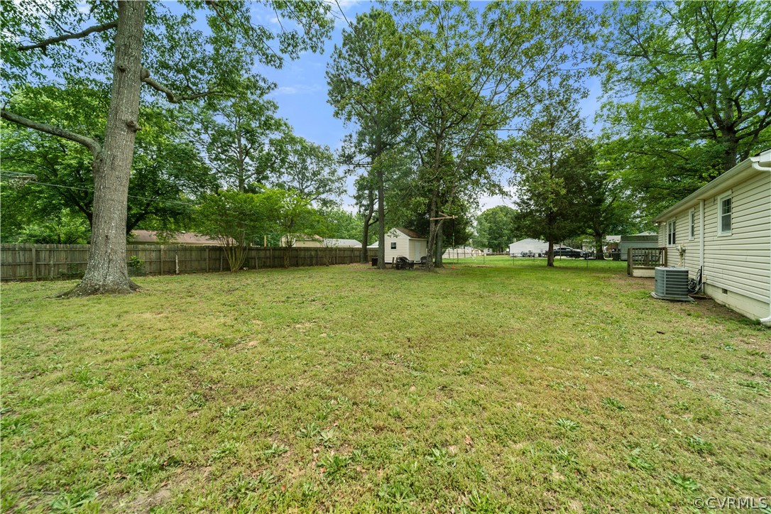15601 Saddlebrook Road Chesterfield, VA 23838 - Photo 5 of 34 a view of a field of grass and trees
