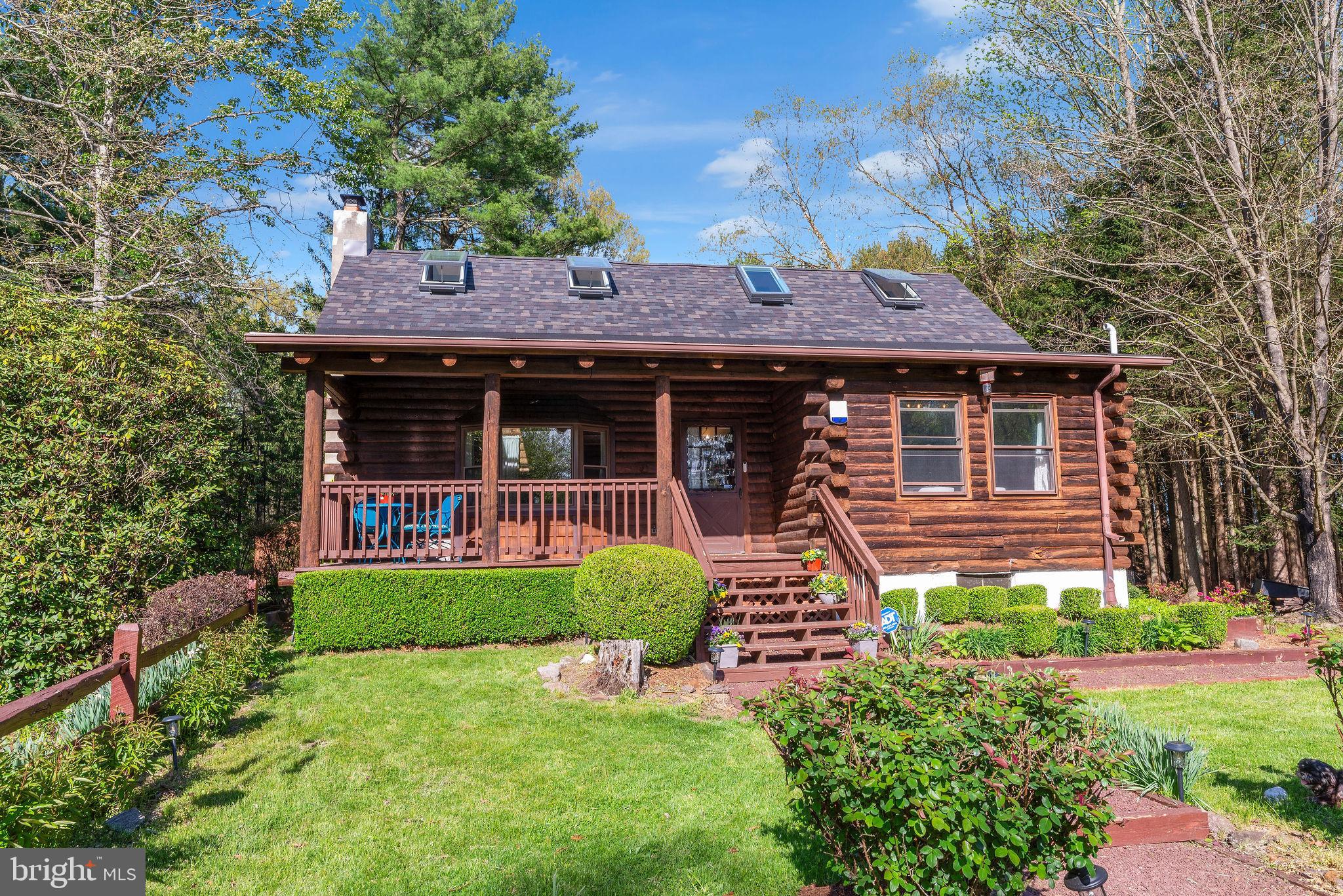 Front of home with yard