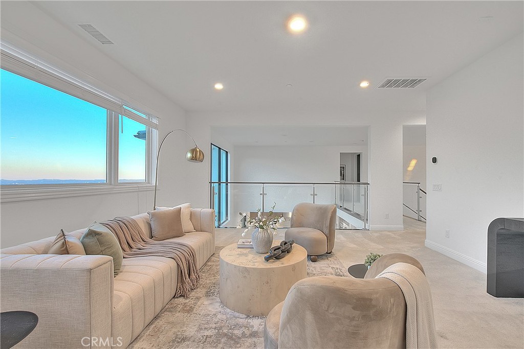 20164 Galway Lane Porter Ranch, CA 91326 - Photo 26 of 48 Bright upper-level loft overlooking the dramatic double-height living spaces