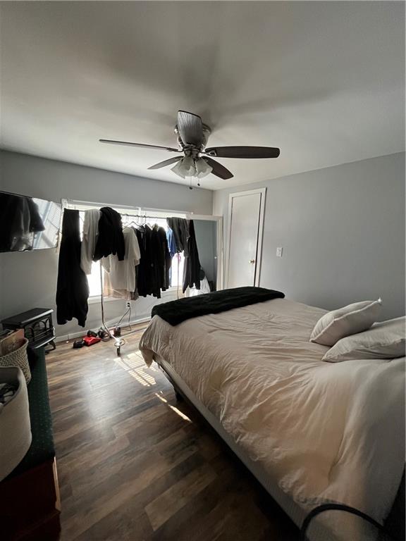 683 10 Mile Road Amity, PA 15311 - Photo 11 of 16 a bedroom with bed and window