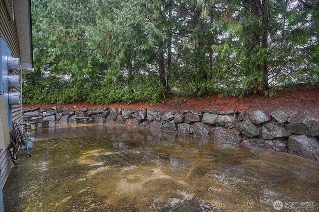 a view of swimming pool and lake view