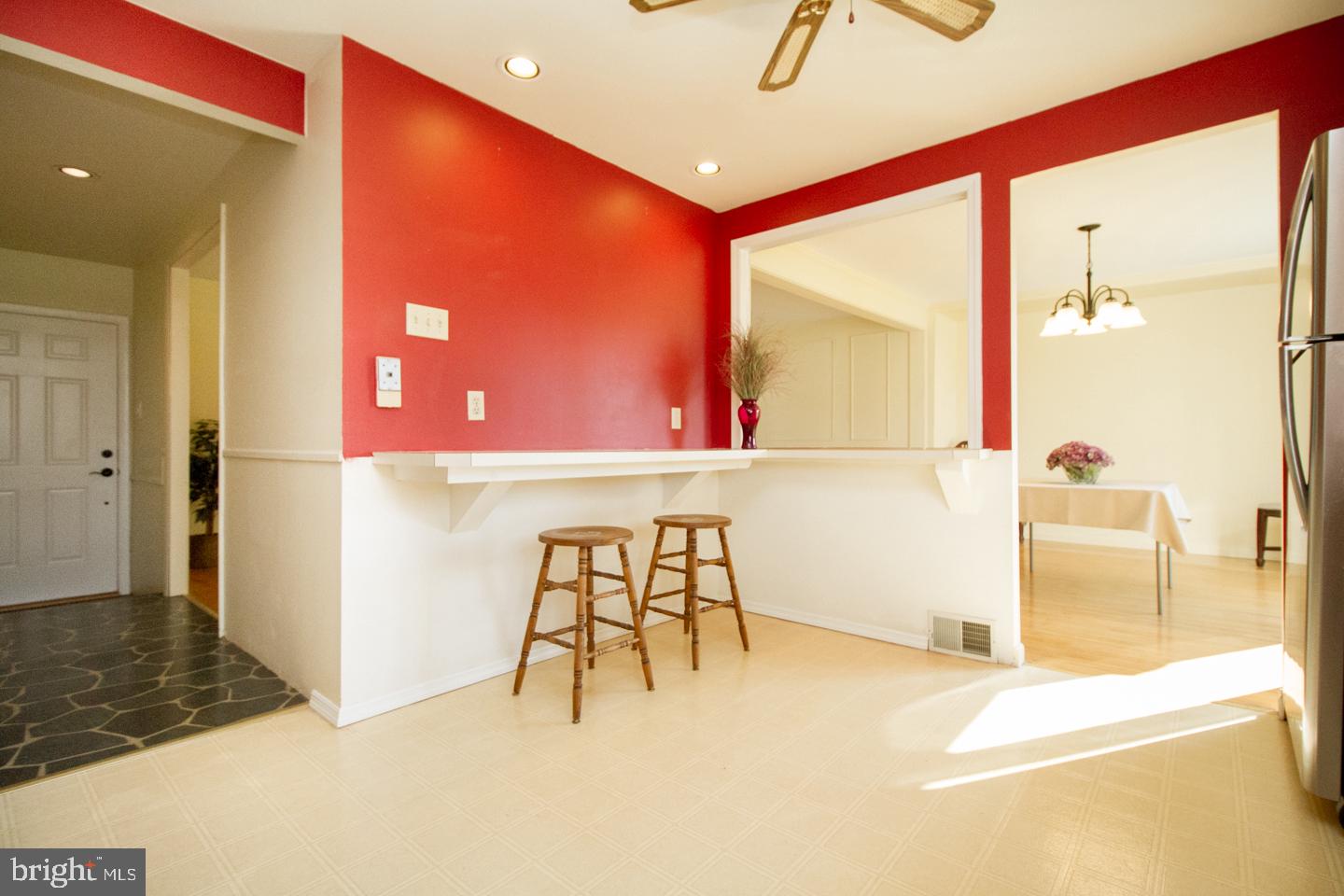 1328 Nevarc Road Warminster, PA 18974 - Photo 15 of 39 Kitchen & Dng Rm & Foyer