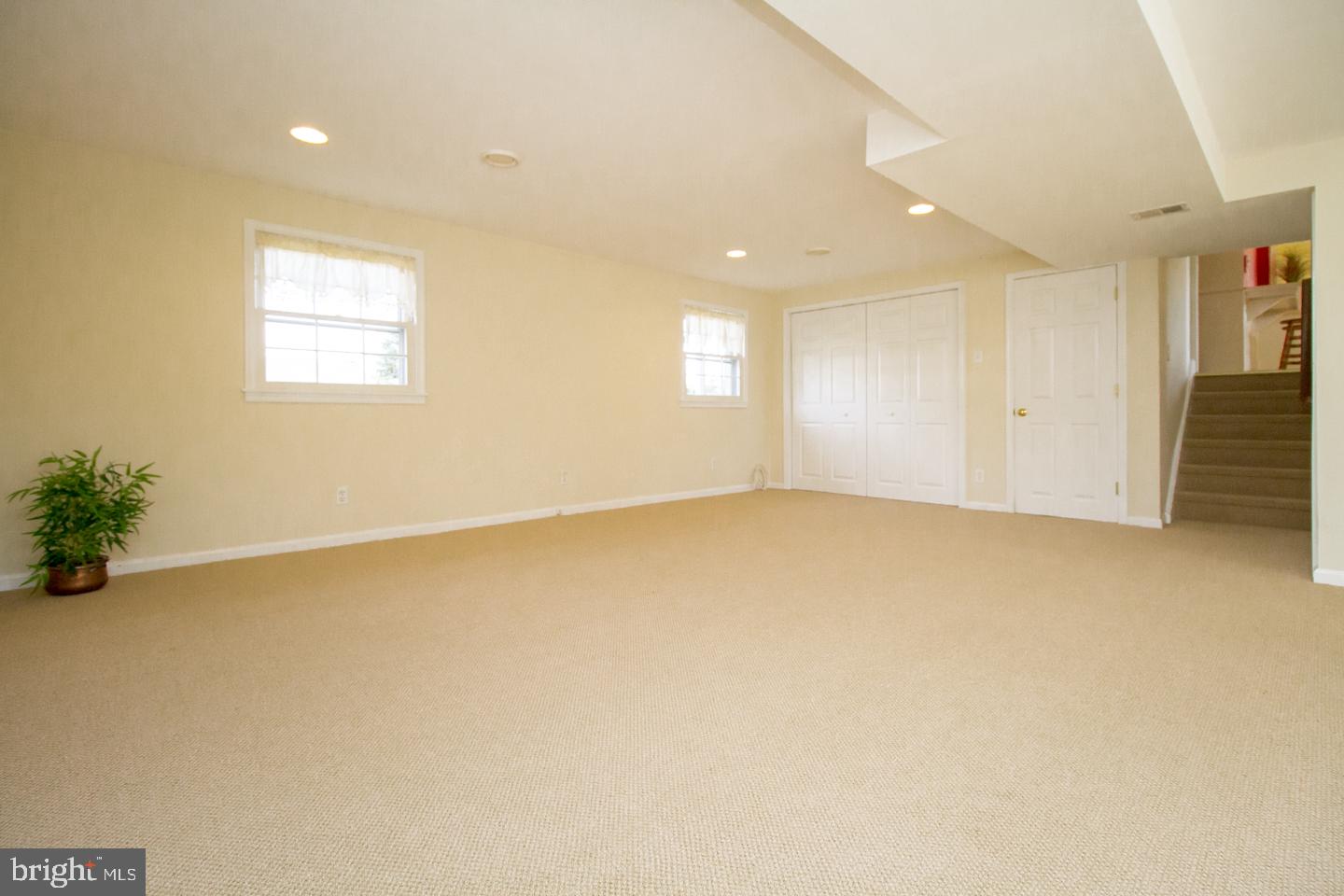 1328 Nevarc Road Warminster, PA 18974 - Photo 29 of 39 Lower Level Fam Rm closet & Bsmt door