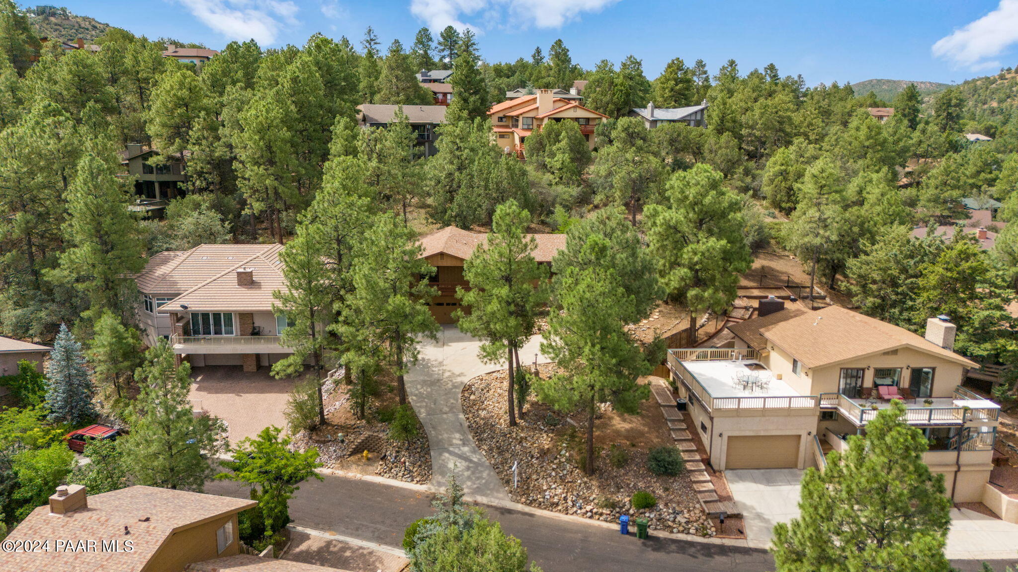 1141 Tanglewood Road Prescott, AZ 86303 - Photo 5 of 59 Aerial View