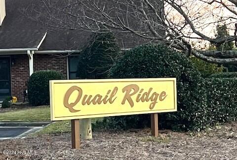 2072 Quail Ridge Road, Unit A Greenville, NC 27858 - Photo 43 of 46 Across the street from this sign