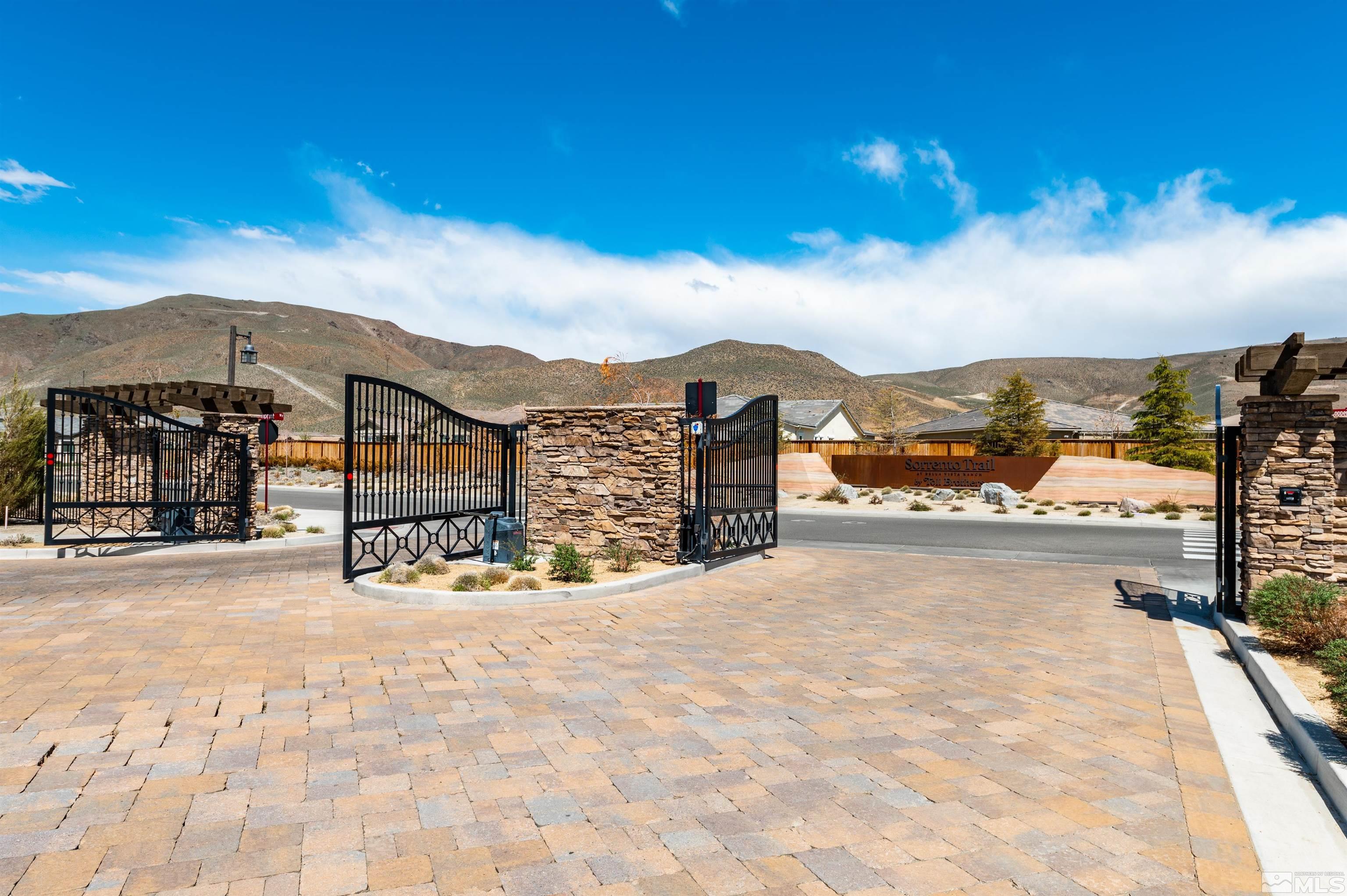 9604 Copperhorn Way Reno, NV 89521 - Photo 37 of 39 a view of a terrace with a lake