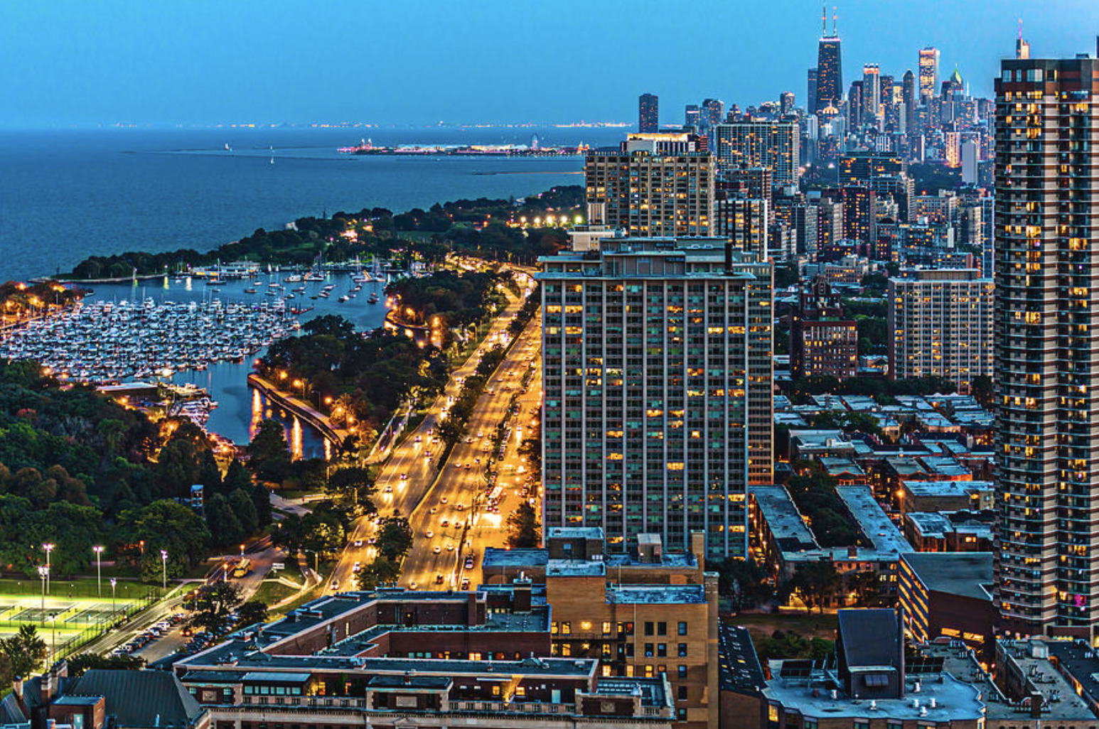 655 West Irving Park Road, Unit 5301 Chicago, IL 60613 - Photo 19 of 20 a city view