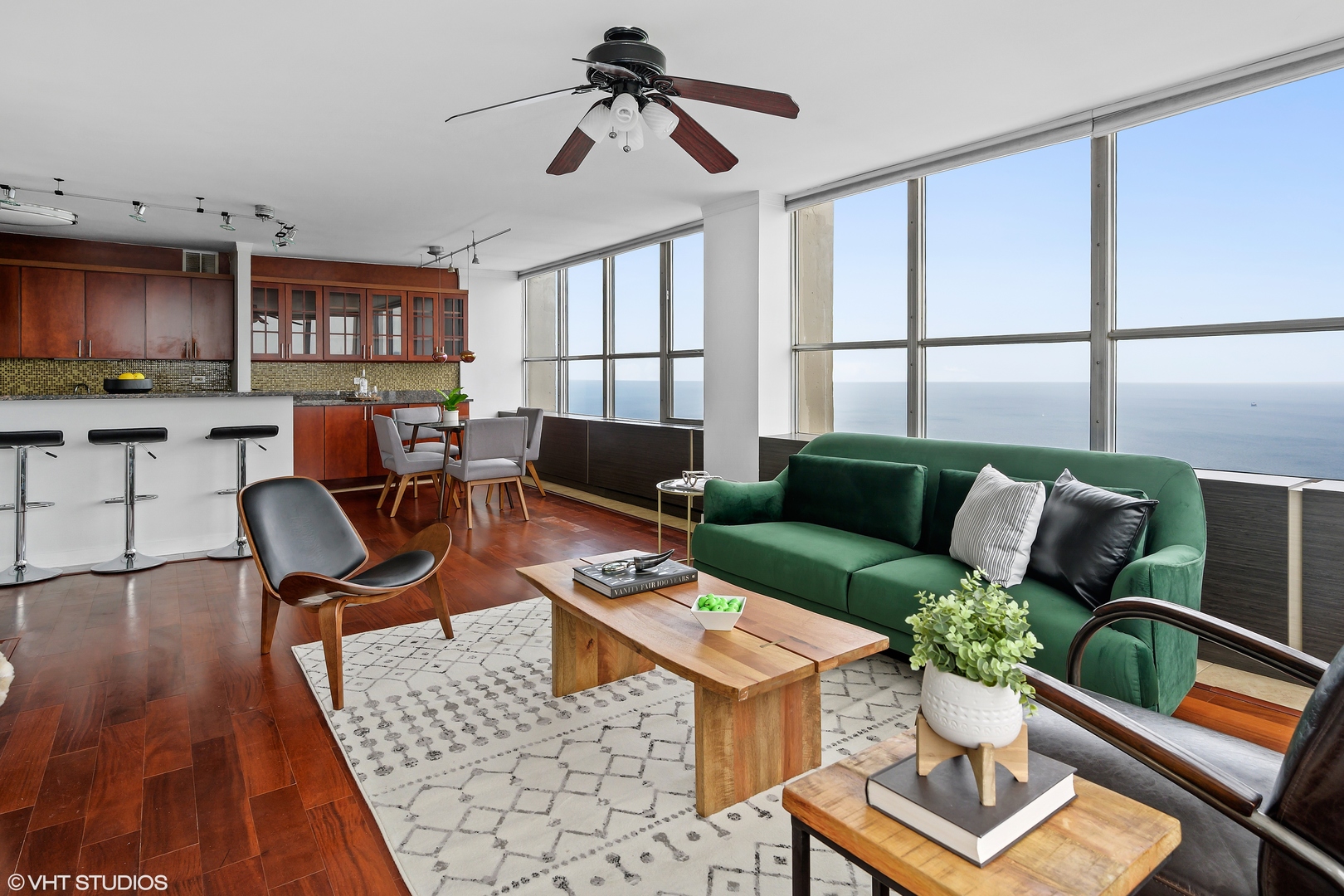 655 West Irving Park Road, Unit 5301 Chicago, IL 60613 - Photo 6 of 20 a living room with furniture and a window