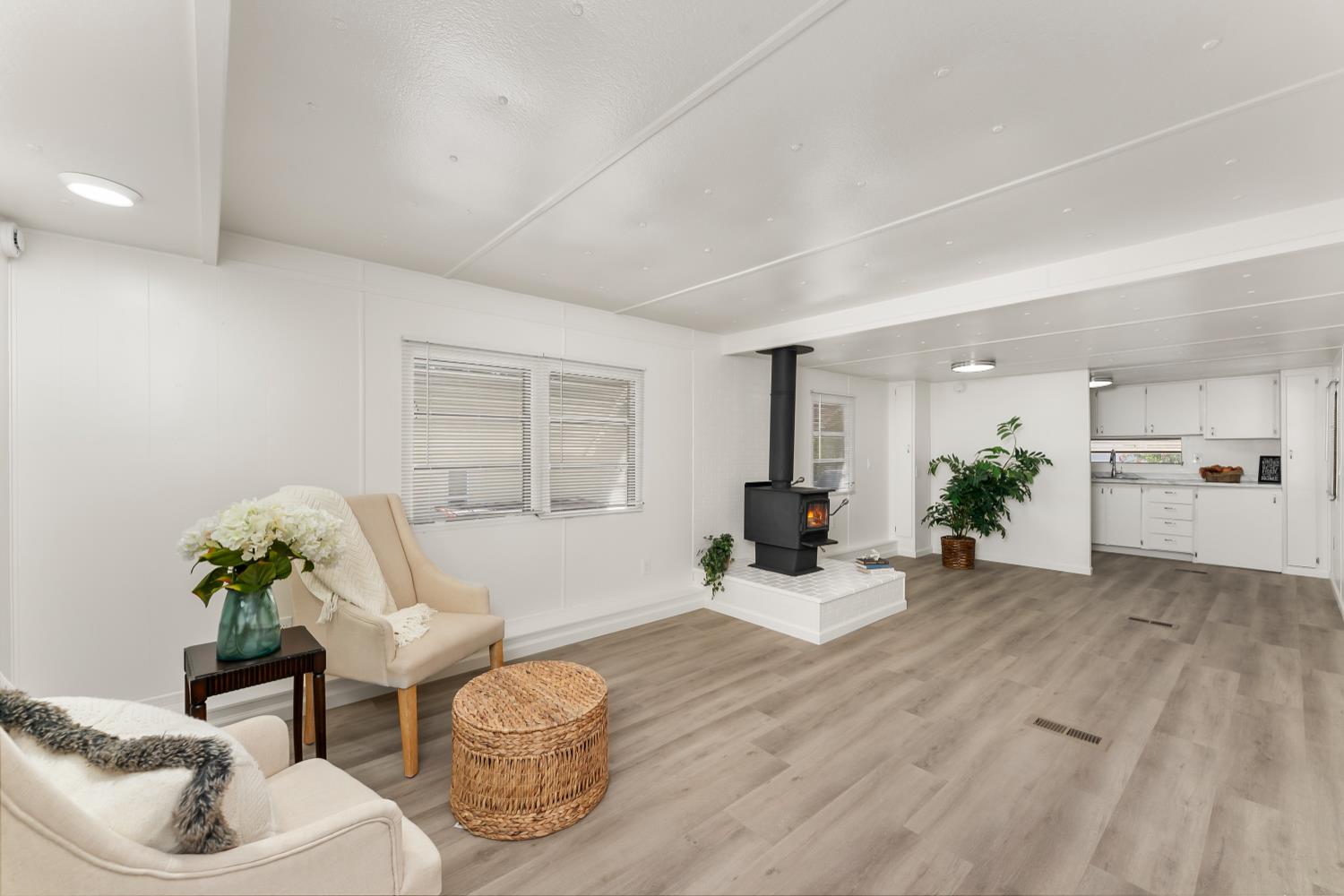 1525 Cold Springs Road, Unit 48 Placerville, CA 95667 - Photo 6 of 44 a living room with furniture and a potted plant