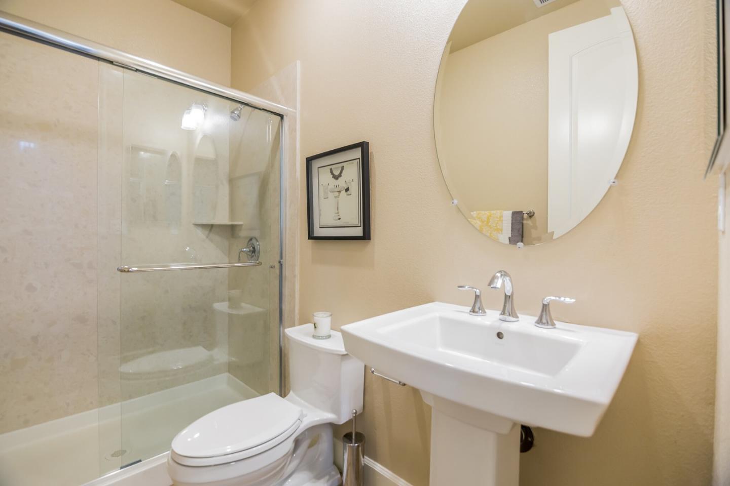 328 Gerald Circle Milpitas, CA 95035 - Photo 12 of 33 a bathroom with a sink toilet and shower