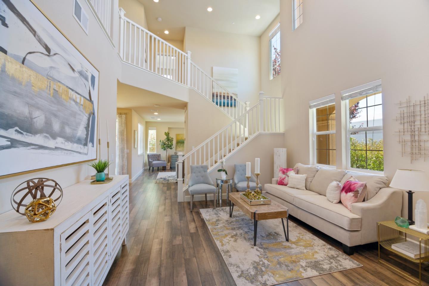 328 Gerald Circle Milpitas, CA 95035 - Photo 2 of 33 a living room with furniture and a large window