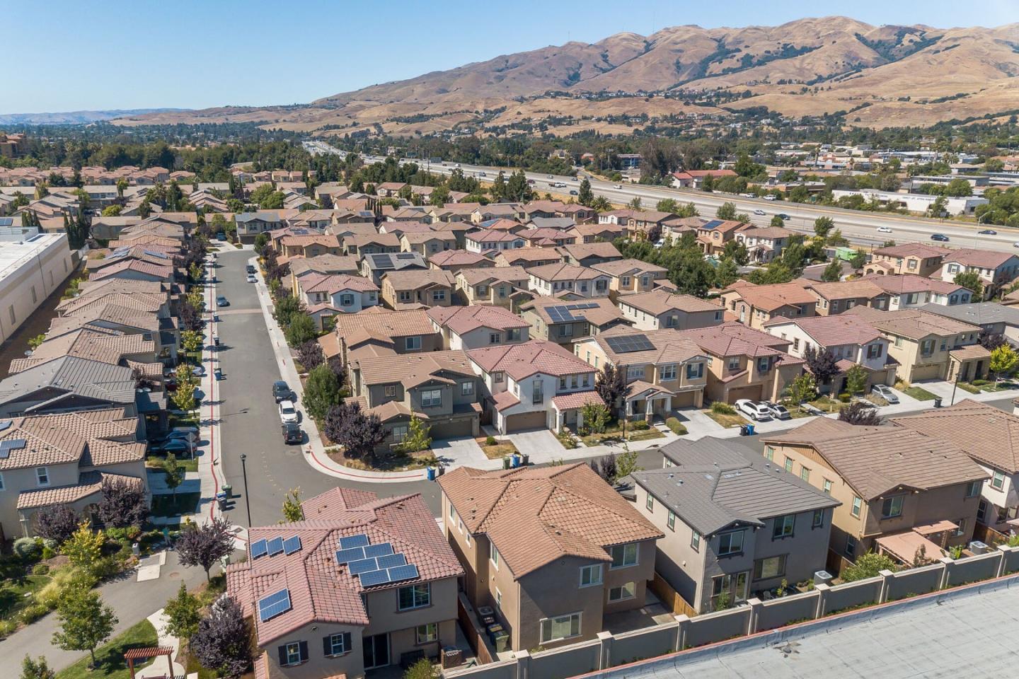 328 Gerald Circle Milpitas, CA 95035 - Photo 31 of 33 an aerial view of residential houses and outdoor space
