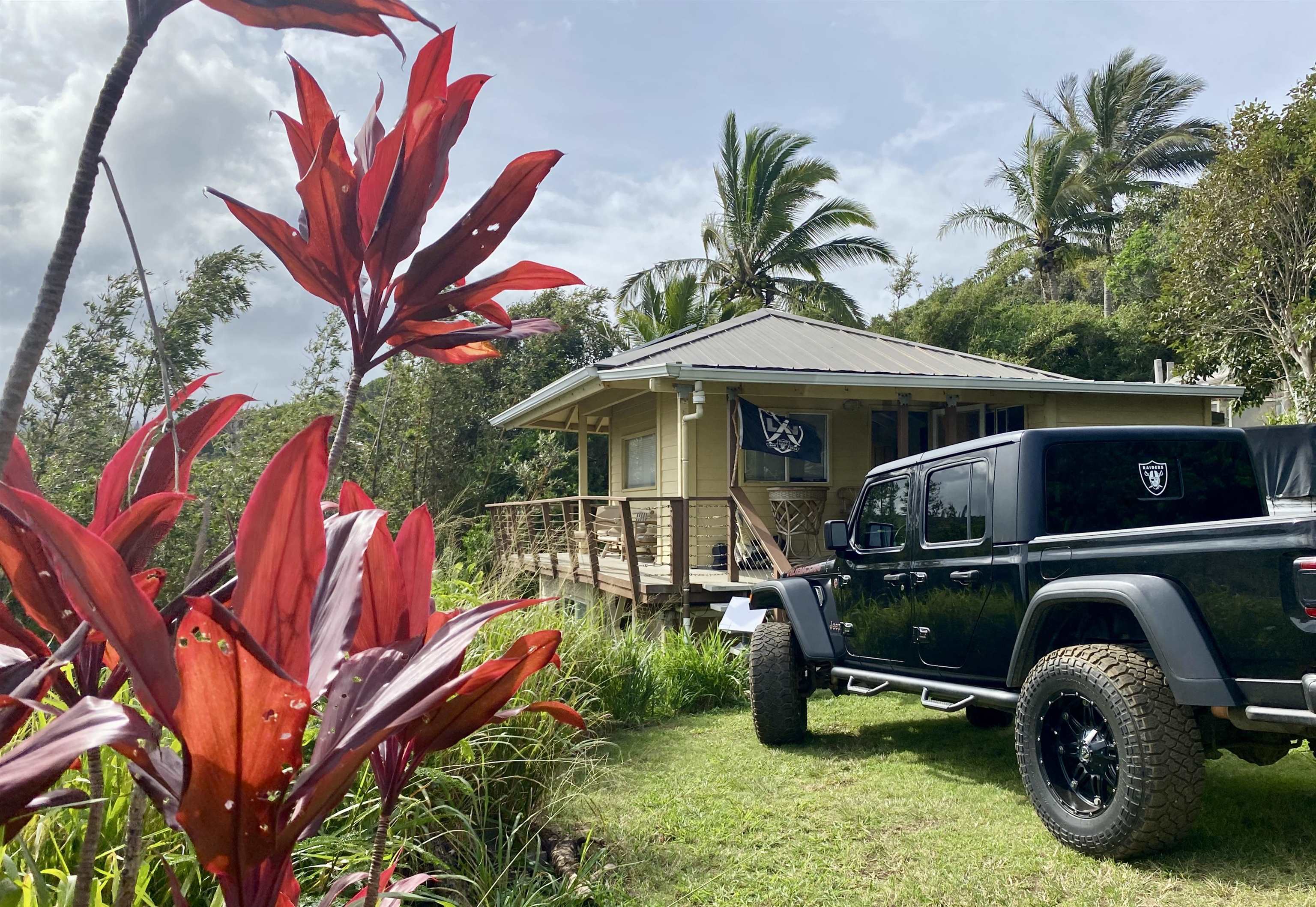 700 Honopou Road, Unit 700 HONOPOU RD Haiku, HI 96708 - Photo 12 of 50 an outdoor view of the patio and entertaining space