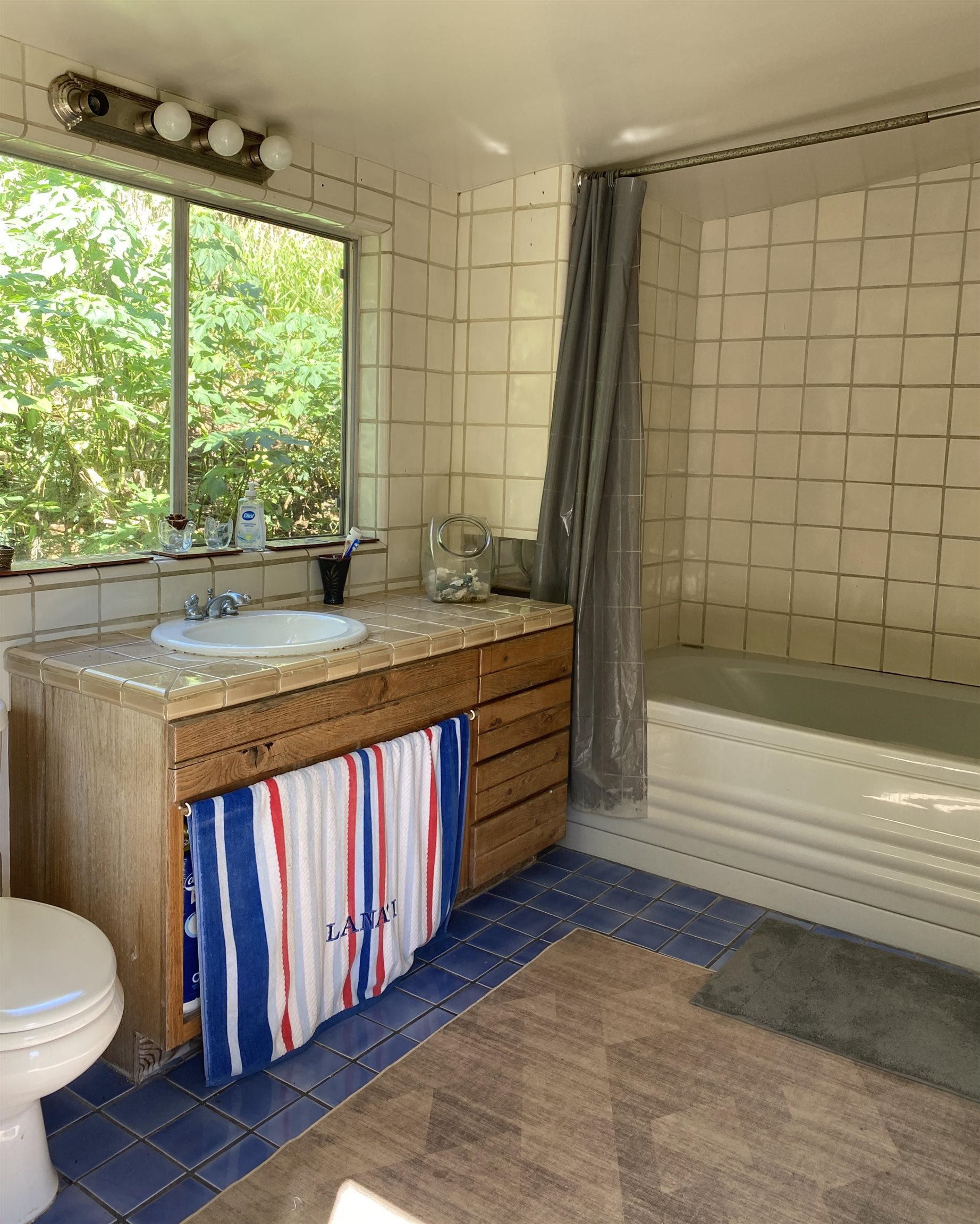 700 Honopou Road, Unit 700 HONOPOU RD Haiku, HI 96708 - Photo 20 of 50 a bathroom with a sink and a bathtub