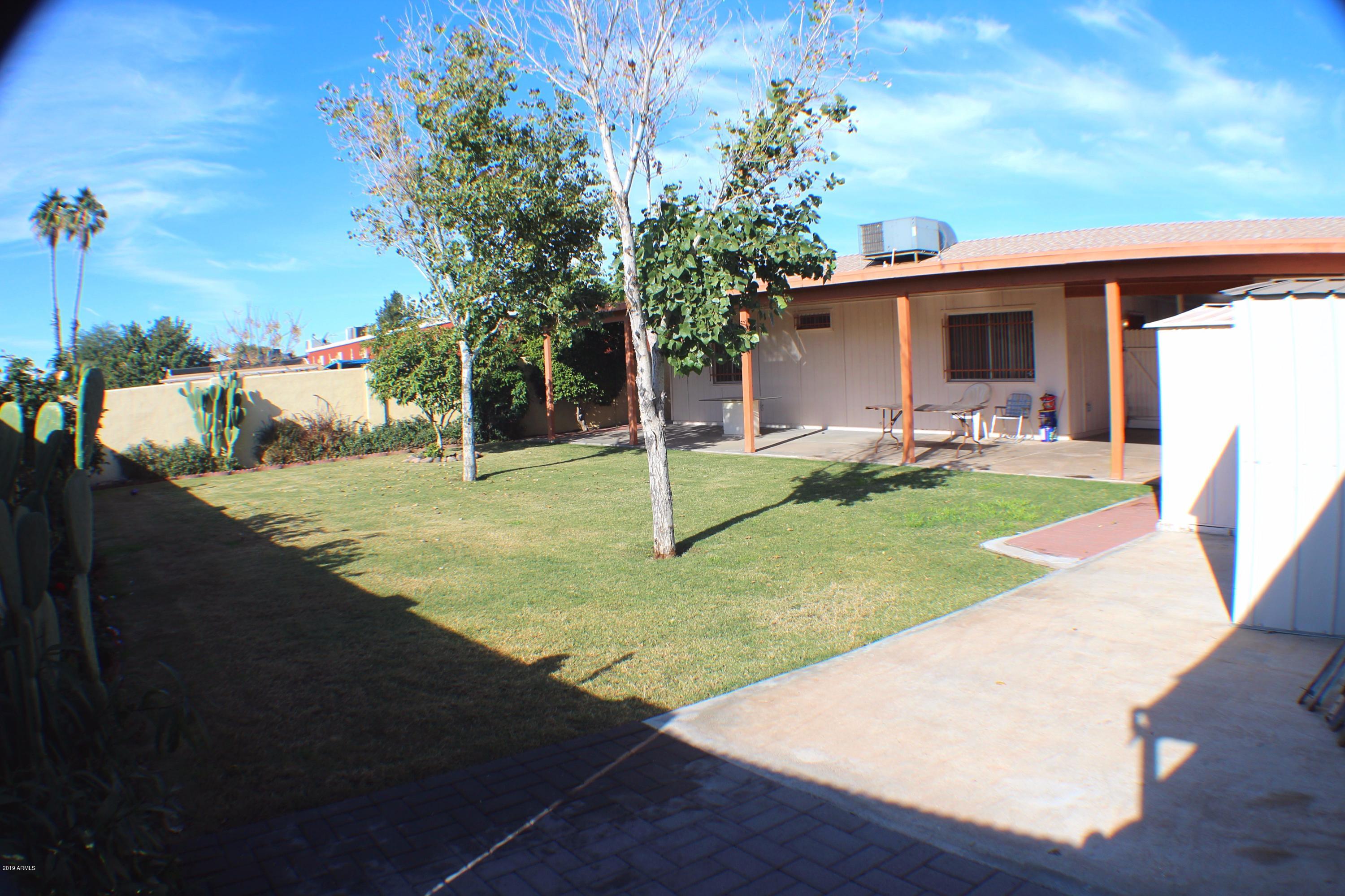 5121 West Berkeley Road Phoenix, AZ 85035 - Photo 10 of 12 Backyard Back View