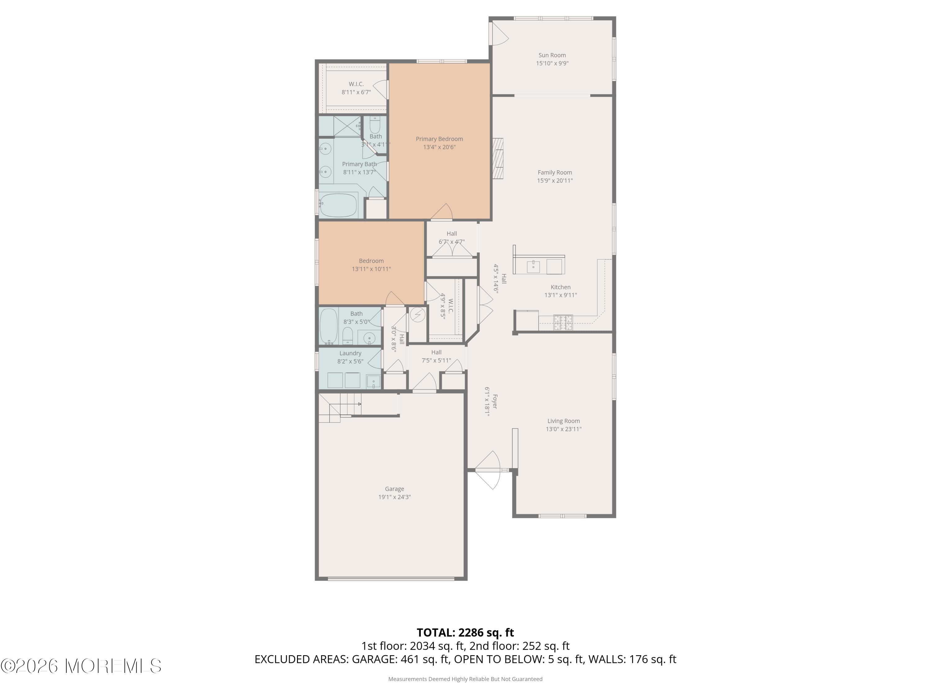 33 Cromwell Lane Jackson, NJ 08527 - Photo 30 of 32 a picture of a floor plan