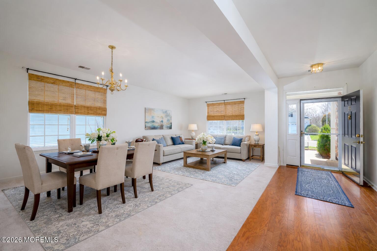 33 Cromwell Lane Jackson, NJ 08527 - Photo 3 of 32 a view of a dining room with furniture window and wooden floor